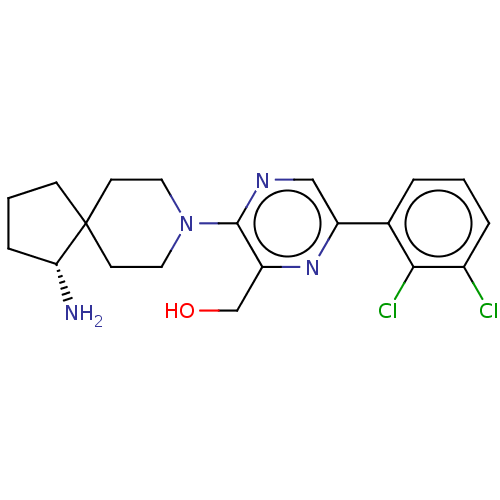 Chemical structure of BindingDB Monomer ID 608819
