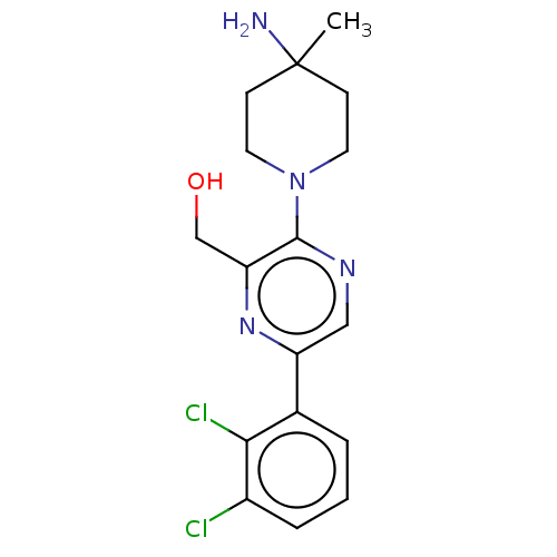 Chemical structure of BindingDB Monomer ID 608820