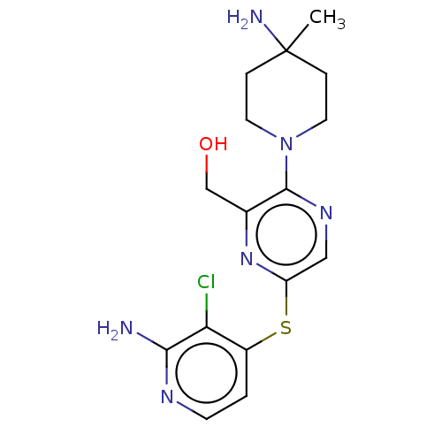Chemical structure of BindingDB Monomer ID 608821