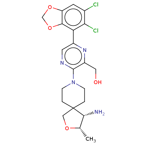 Chemical structure of BindingDB Monomer ID 608867