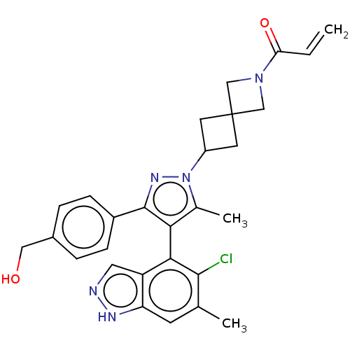 Chemical structure of BindingDB Monomer ID 608949