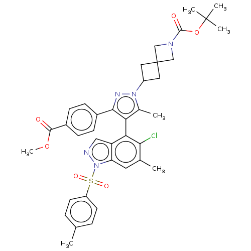 Chemical structure of BindingDB Monomer ID 608978