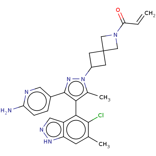Chemical structure of BindingDB Monomer ID 609010