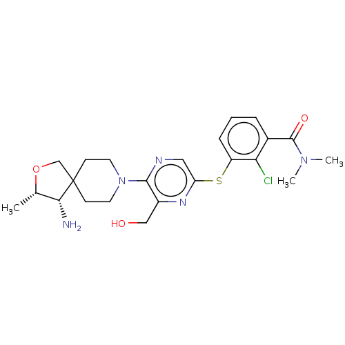 Chemical structure of BindingDB Monomer ID 609053
