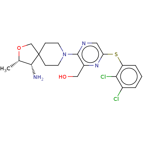 Chemical structure of BindingDB Monomer ID 609055