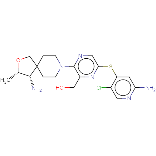 Chemical structure of BindingDB Monomer ID 609057