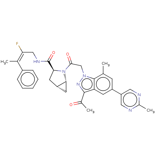 Chemical structure of BindingDB Monomer ID 609810