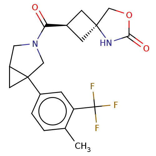 Chemical structure of BindingDB Monomer ID 609821