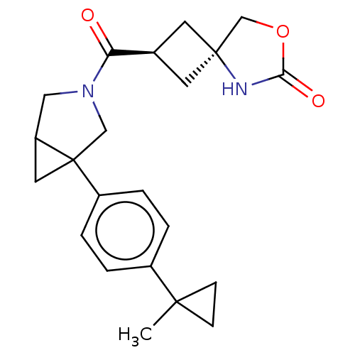 Chemical structure of BindingDB Monomer ID 609822