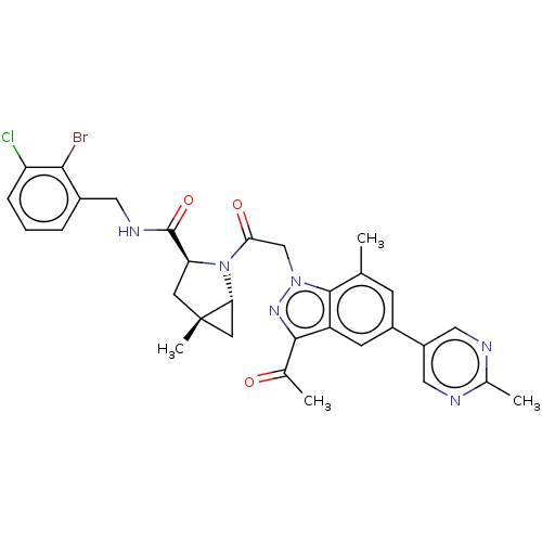 Chemical structure of BindingDB Monomer ID 609823