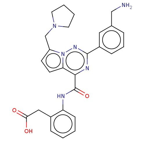 Chemical structure of BindingDB Monomer ID 609841