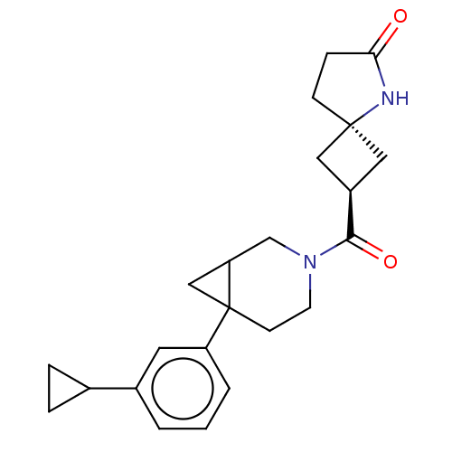 Chemical structure of BindingDB Monomer ID 609874
