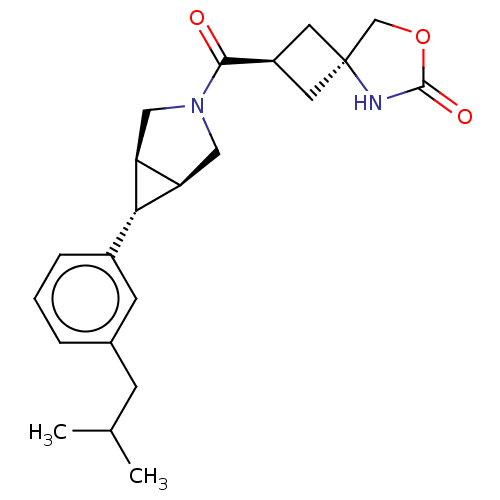 Chemical structure of BindingDB Monomer ID 609915