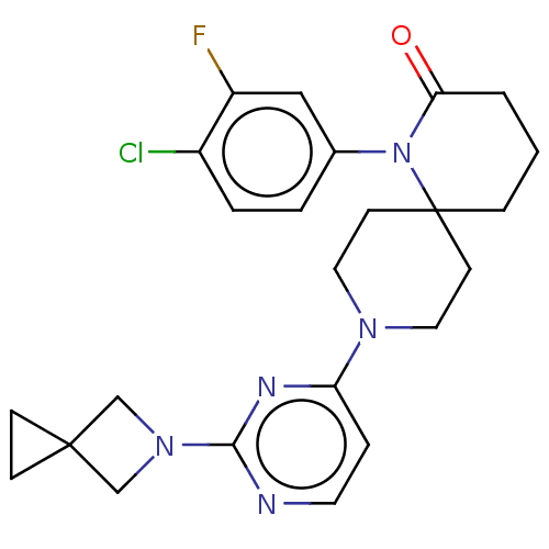 Chemical structure of BindingDB Monomer ID 609964