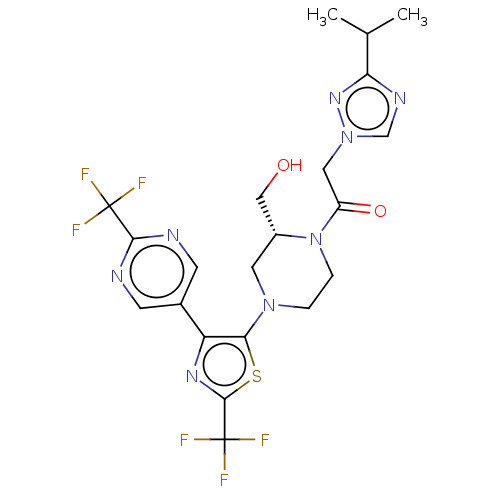 Chemical structure of BindingDB Monomer ID 610415