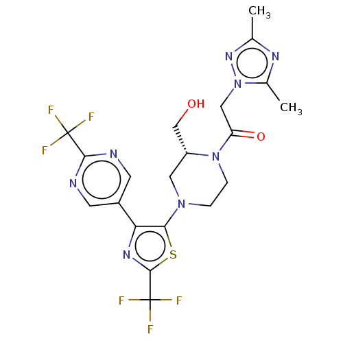 Chemical structure of BindingDB Monomer ID 610416