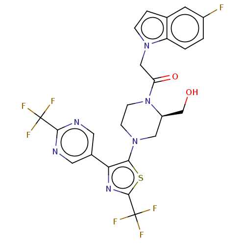 Chemical structure of BindingDB Monomer ID 610418