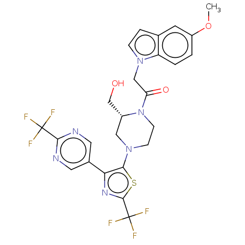 Chemical structure of BindingDB Monomer ID 610419