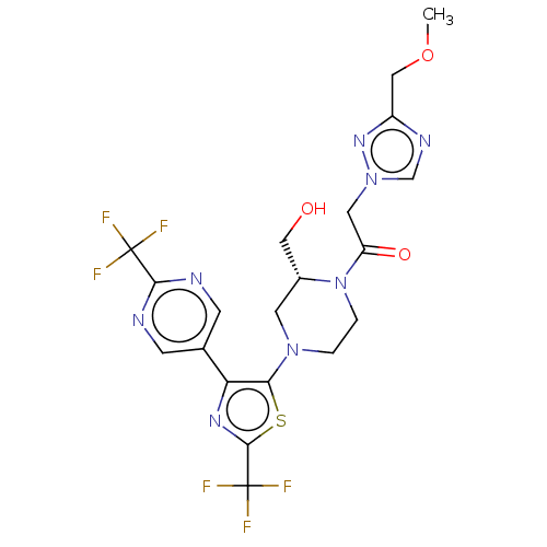 Chemical structure of BindingDB Monomer ID 610421