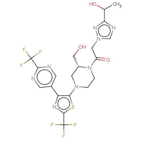Chemical structure of BindingDB Monomer ID 610425
