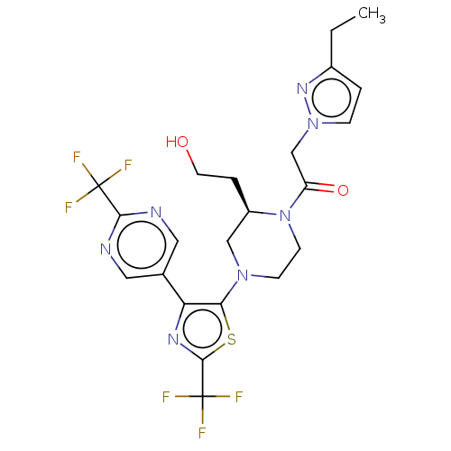 Chemical structure of BindingDB Monomer ID 610444