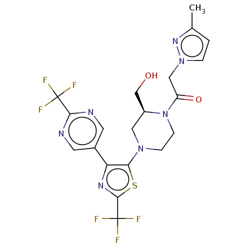 Chemical structure of BindingDB Monomer ID 610446