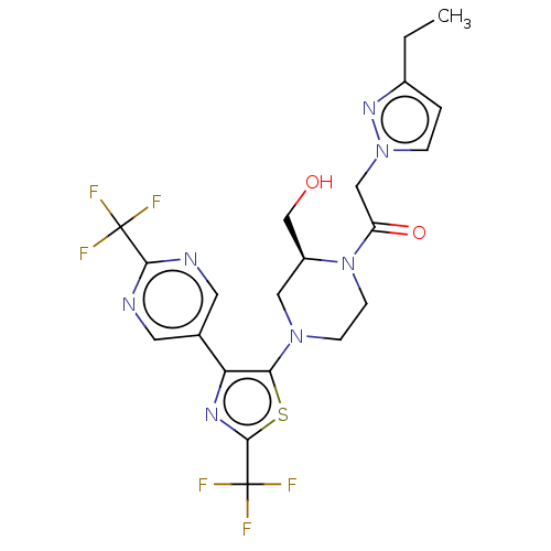 Chemical structure of BindingDB Monomer ID 610448