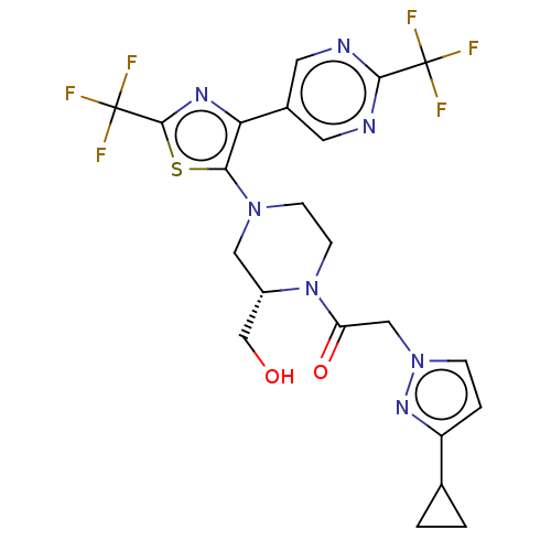 Chemical structure of BindingDB Monomer ID 610449