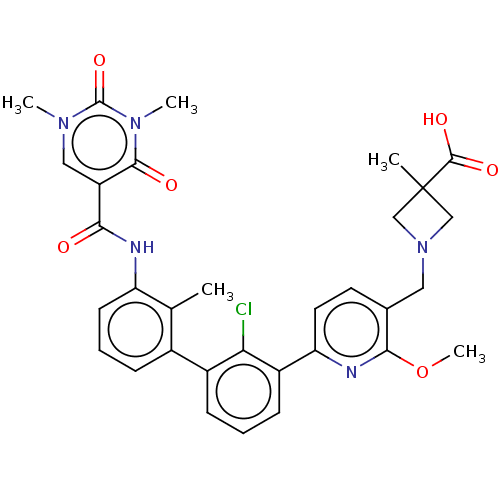 Chemical structure of BindingDB Monomer ID 610605