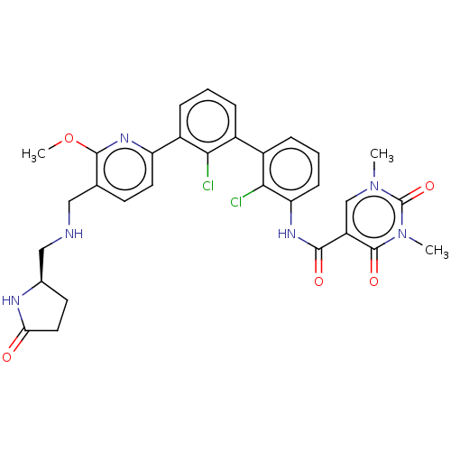 Chemical structure of BindingDB Monomer ID 610618