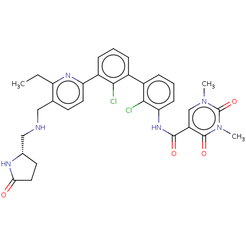 Chemical structure of BindingDB Monomer ID 610628