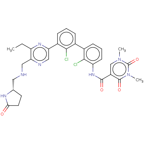Chemical structure of BindingDB Monomer ID 610630