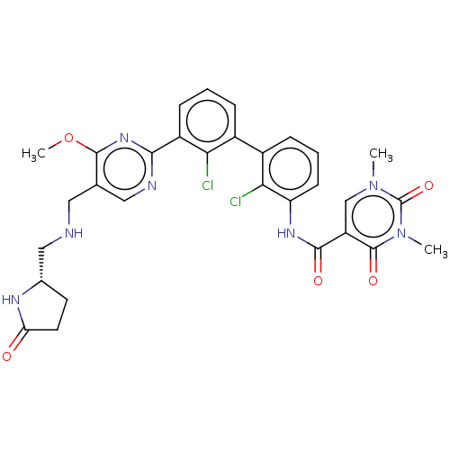 Chemical structure of BindingDB Monomer ID 610634