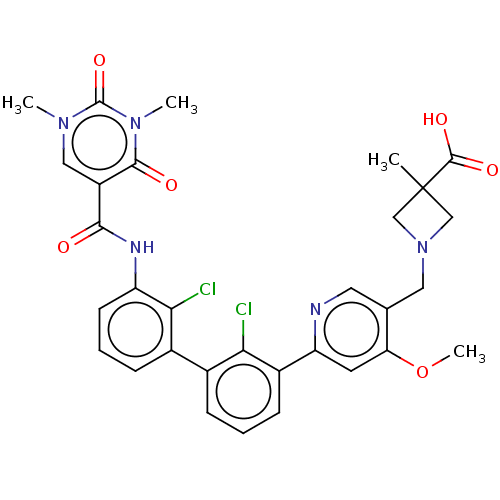 Chemical structure of BindingDB Monomer ID 610636