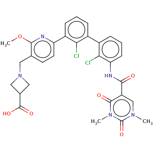 Chemical structure of BindingDB Monomer ID 610637