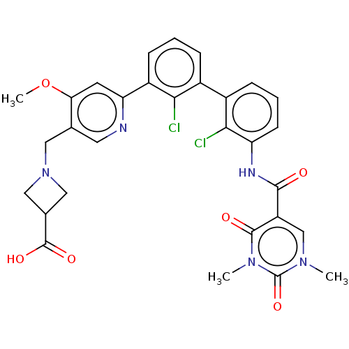 Chemical structure of BindingDB Monomer ID 610639