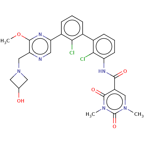 Chemical structure of BindingDB Monomer ID 610652