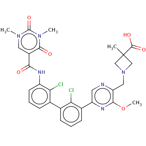 Chemical structure of BindingDB Monomer ID 610653