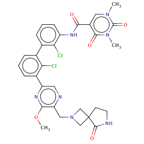 Chemical structure of BindingDB Monomer ID 610656