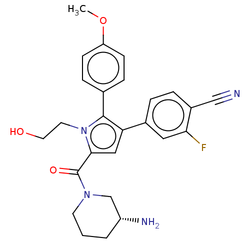 Chemical structure of BindingDB Monomer ID 611011