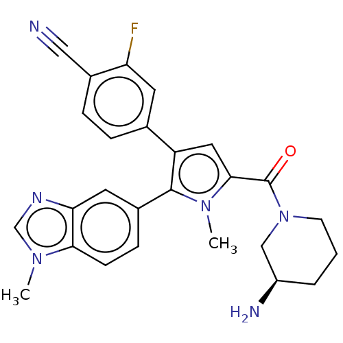 Chemical structure of BindingDB Monomer ID 611013