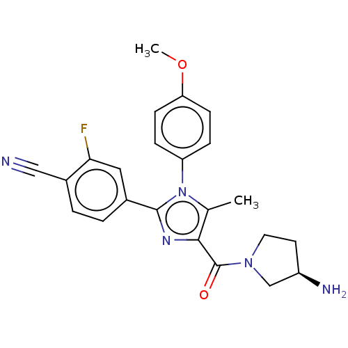 Chemical structure of BindingDB Monomer ID 611016