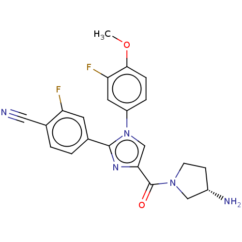 Chemical structure of BindingDB Monomer ID 611025
