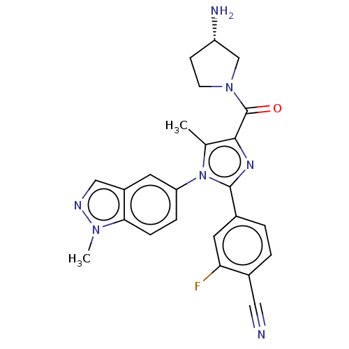 Chemical structure of BindingDB Monomer ID 611030