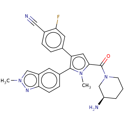 Chemical structure of BindingDB Monomer ID 611035
