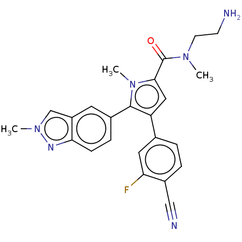 Chemical structure of BindingDB Monomer ID 611037