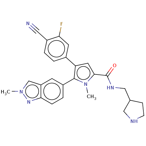 Chemical structure of BindingDB Monomer ID 611040