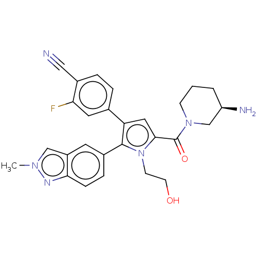 Chemical structure of BindingDB Monomer ID 611042