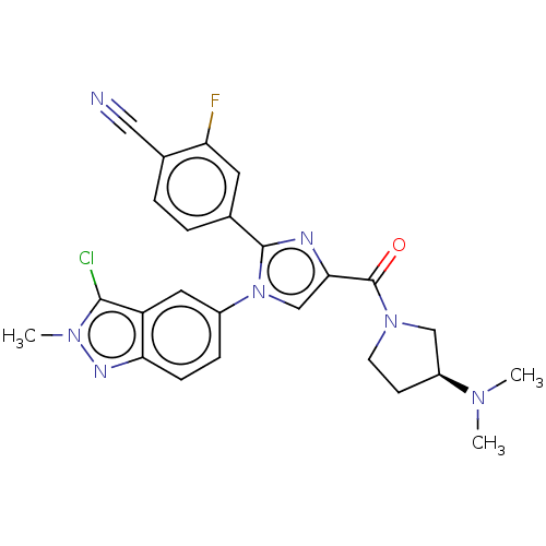Chemical structure of BindingDB Monomer ID 611065