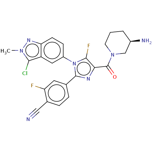 Chemical structure of BindingDB Monomer ID 611069